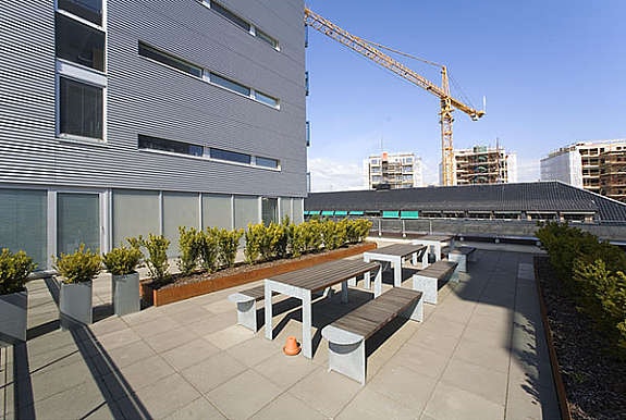 Felles takterrasse Galleribilde