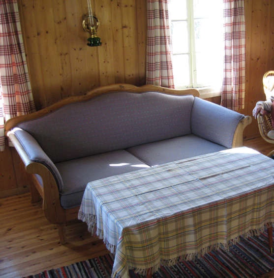 Stue vinduer mot vest Galleribilde