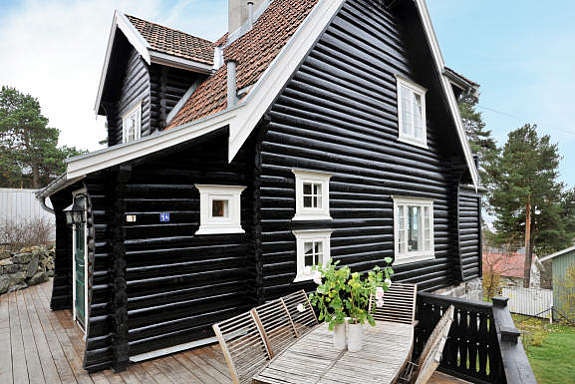 Fasade/terrasse Galleribilde