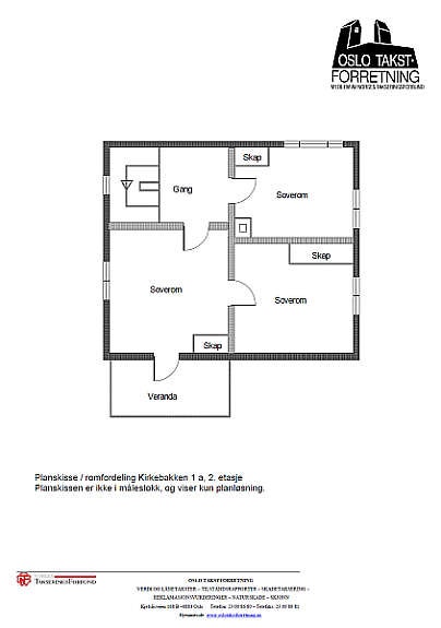 Plantegning - 2.etasje Galleribilde