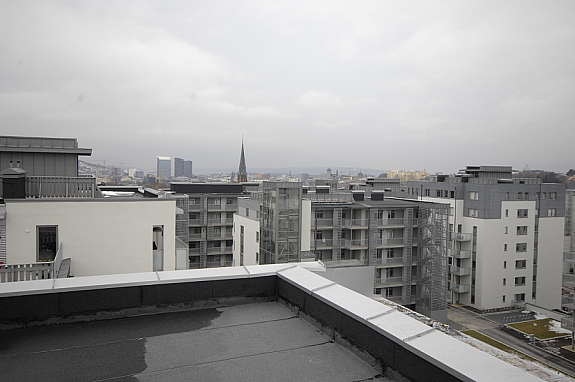 Utsikt fra takterassen Galleribilde