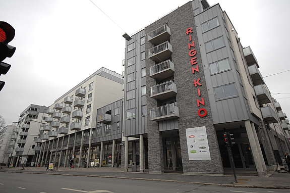 Ringen Kino befinner seg i boligkomplekset. Galleribilde