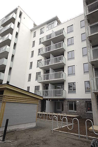 Fasaden (Leiligheten er i 3 etg.) Galleribilde