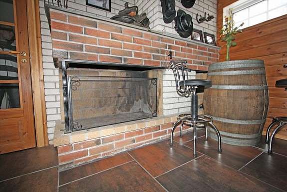 Peis i kjellerstue Galleribilde