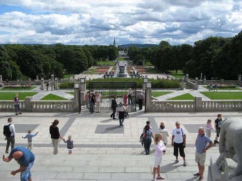 Frognerparken. Galleribilde