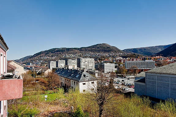 Utsikt mot Fløyen. Galleribilde