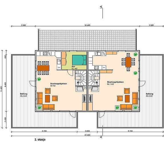 Planløsning 2 Galleribilde