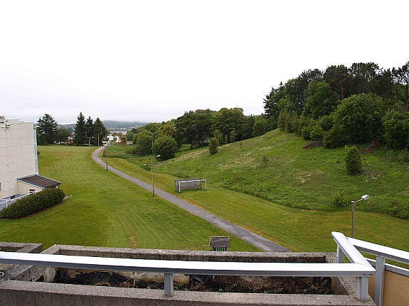 Utsikt fra terrassen Galleribilde