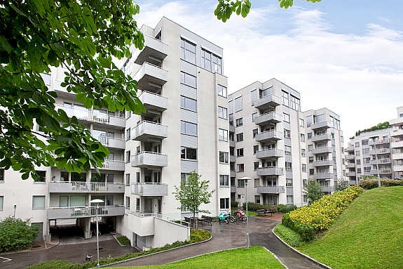 Sameiet består av 128 boligseksjoner og 1 næringsseksjon. Galleribilde