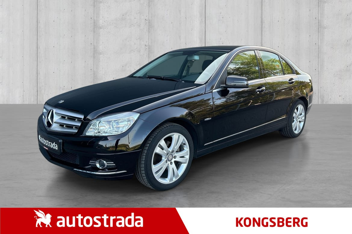 Mercedes-Benz C-Klasse 200Cdi AVANTGARDE/AUT/H.FESTE/CRUISE/BLÅTANN/DAB/++ 2010, 93 500 km, kr 139 900,-