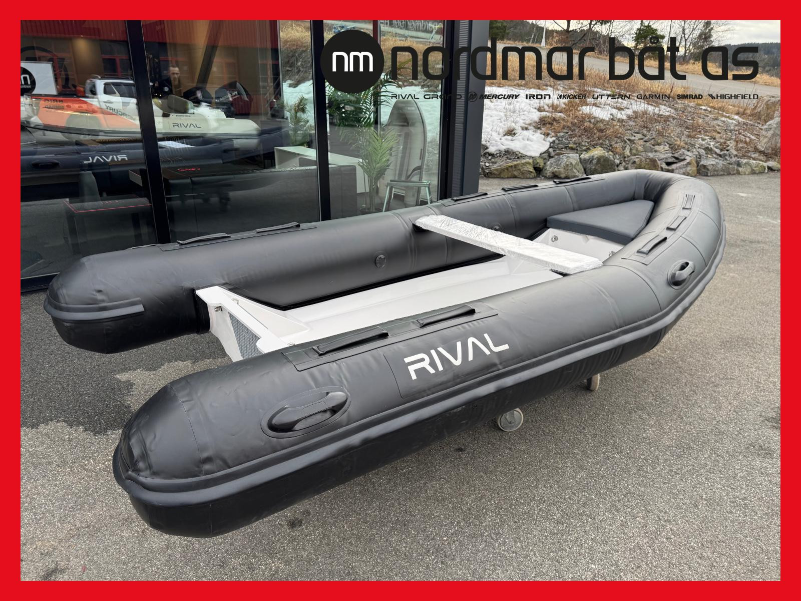 Bilde av 'Rival 360 Tender - Glassfiber - KAMPANJE - SPAR 10.000.- 6 Personer'