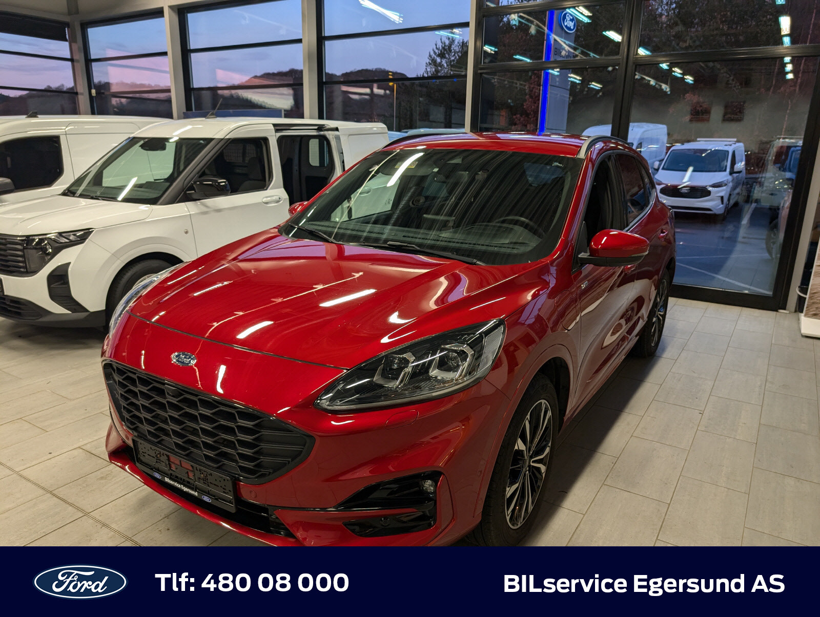 Ford Kuga 2,5 PHEV ST-Line Krok, kamera, DAB/BT, navi