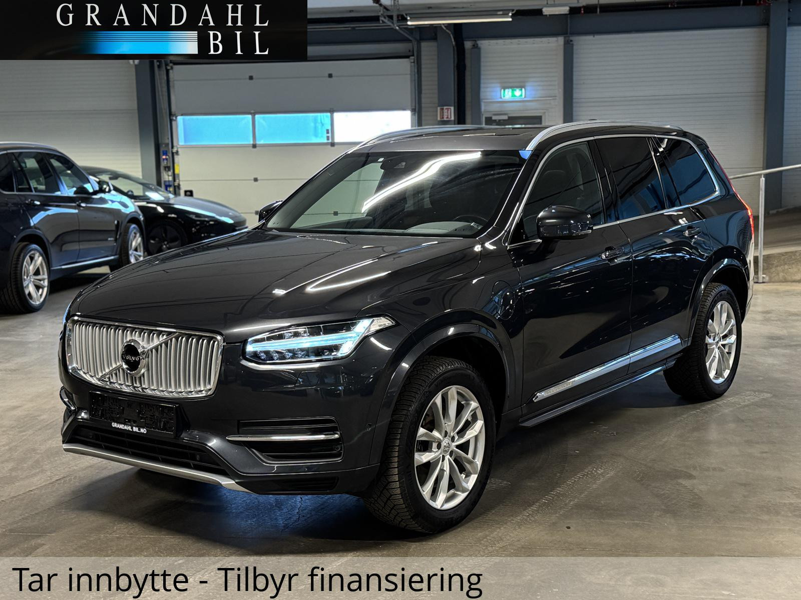 Volvo XC90 T8 AWD 408HK - Inscription - 7 seter - Skinn - Krok ++