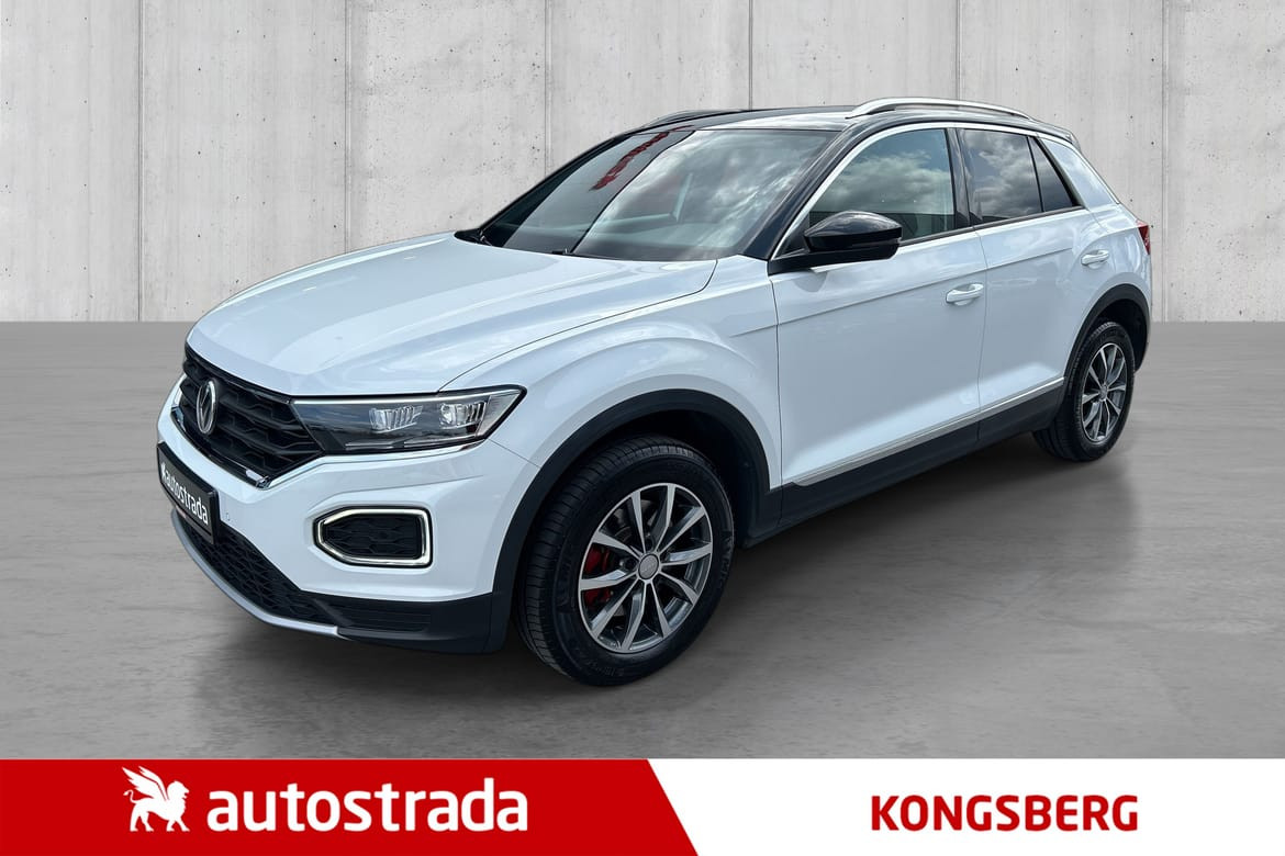 Volkswagen T-Roc SPORT 190HK/4X4/AUT/KROK/|R.KAM/WEBASTO/NAVI/DISTR++ 2019, 71 000 km, kr 319 000,-