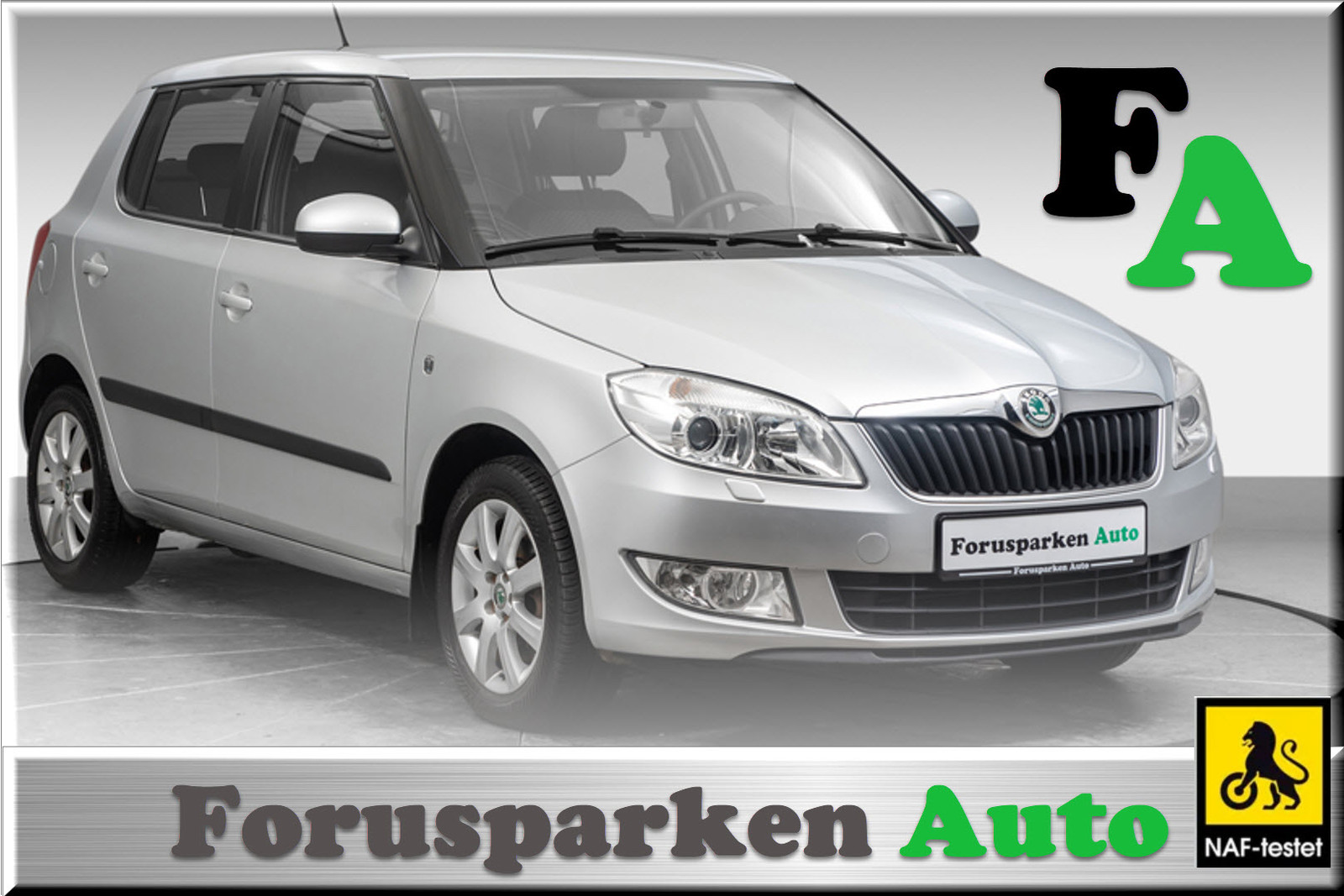 Skoda Fabia 1.2 Ambiente 105 HK. AUTOMAT / LAV km / EU til 2026,