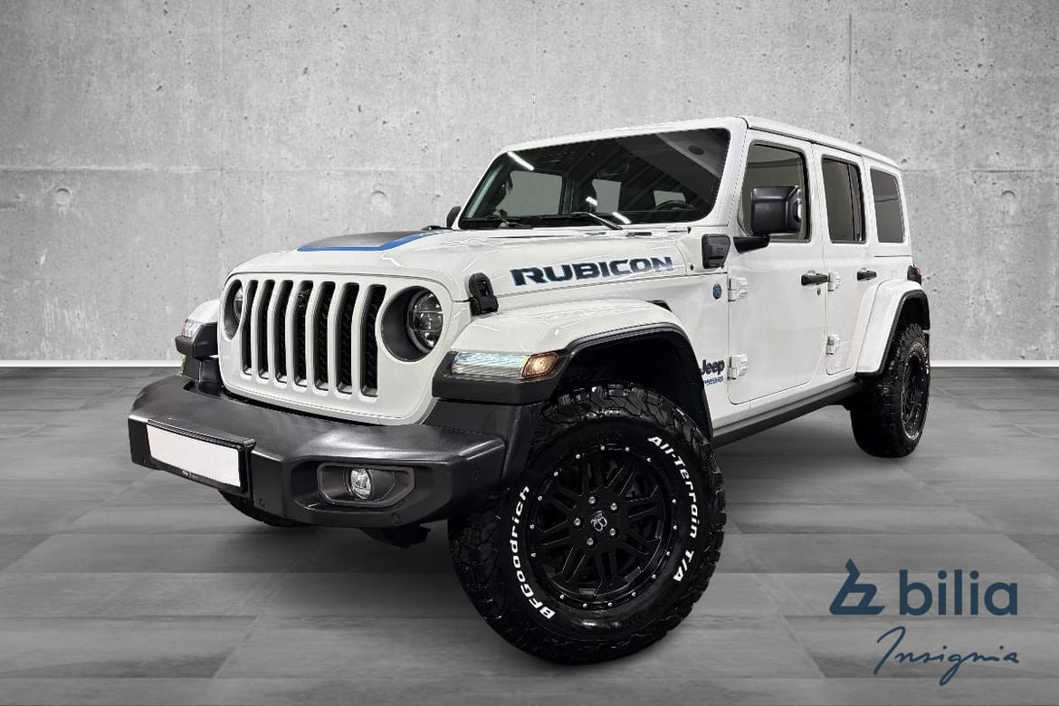 Jeep Wrangler Unlimited 4xe Rubicon Sway/AllTerrain/Kamera/Rattvarme