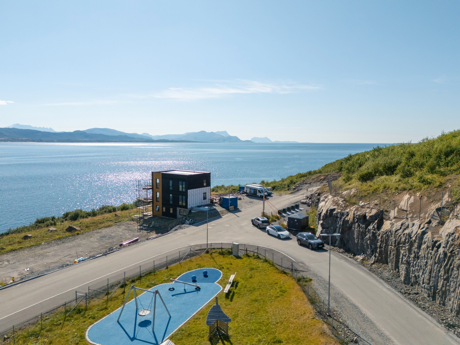 Dronebilde - Utsikt fra Stue/terrasse