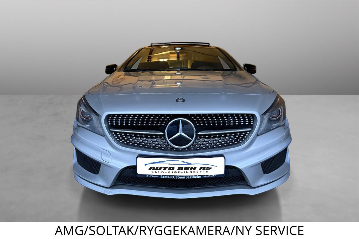 Mercedes-Benz CLA AUTOMAT/AMG/SOLTAK/RYGGEKAMERA/NY SERVICE/LAV KM