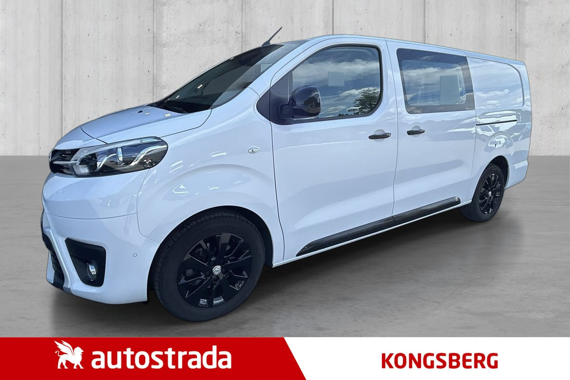 Toyota Proace 2.0D 144HK AUTOMAT/"BLACK PACK"/NAVI/WEBASTO/KAMERA++ 2024, 34 500 km, kr 449 000,-