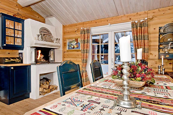 Kjøkken m/peis Galleribilde