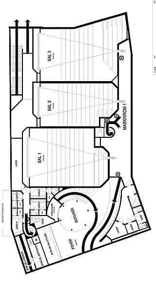Plantegning 2. etasje Galleribilde