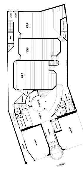 Plantegning 1. etasje Galleribilde