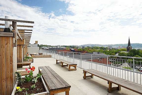 takterrasse Galleribilde