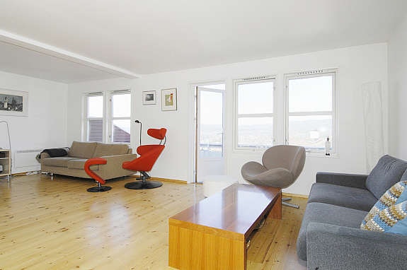 Stue med meget god plass Galleribilde