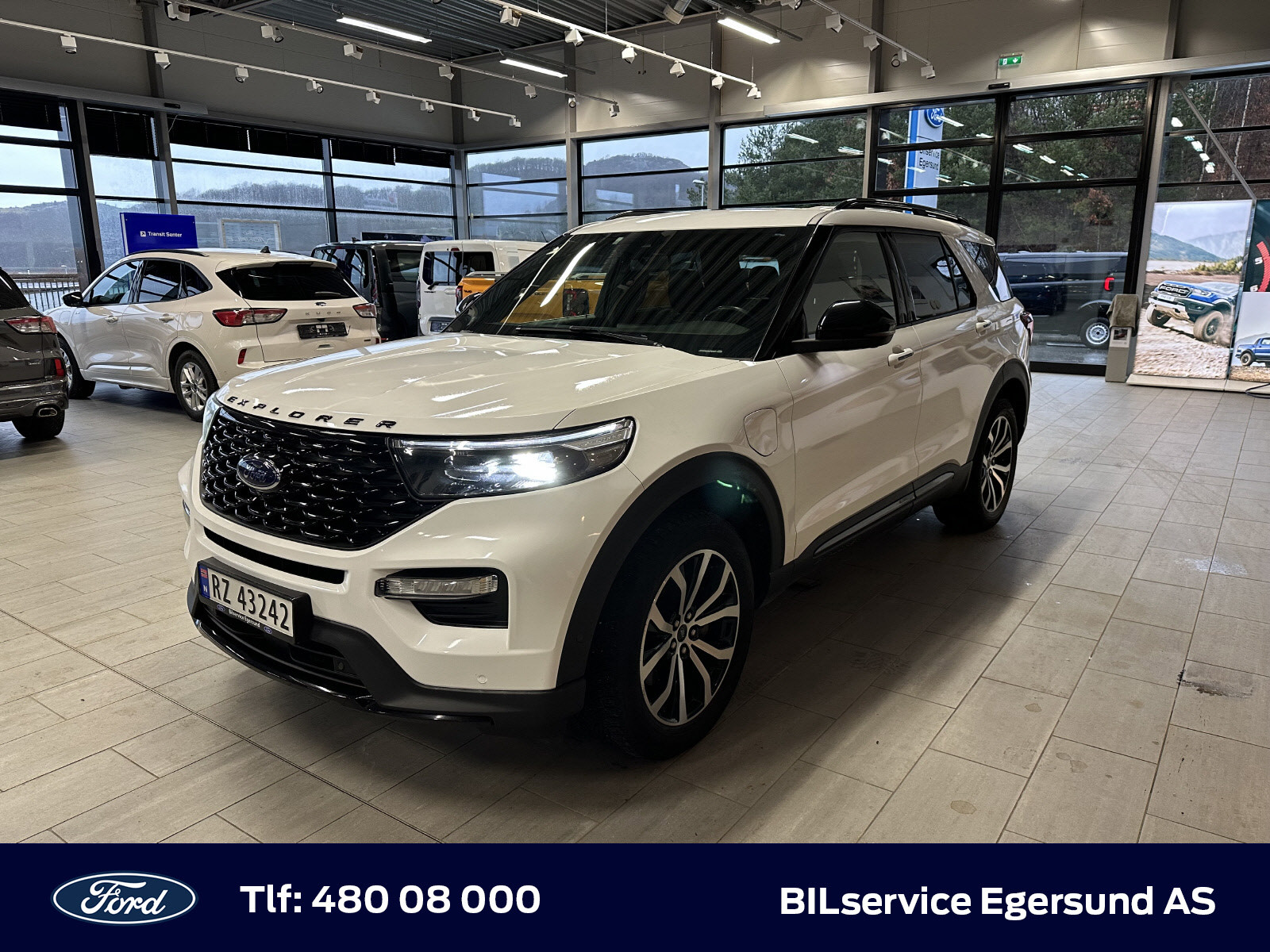 Ford Explorer 3,0 V6 Ecoboost PHEV ST-Line Krok,kamera,4stk isofix
