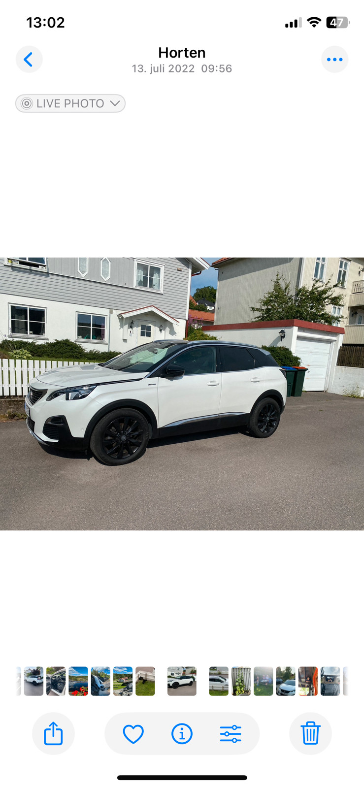 Peugeot 3008 GT Line 1,6 THP 165hk aut