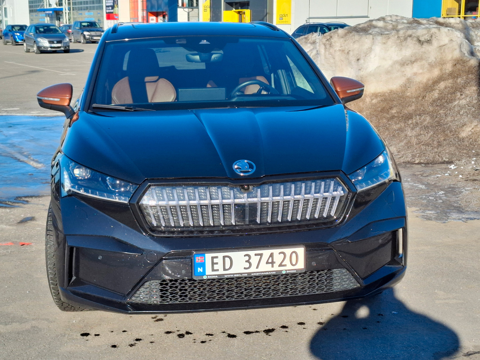 Skoda Enyaq IV80x Founders Edition, Pano, HUD, Skinn,+++
