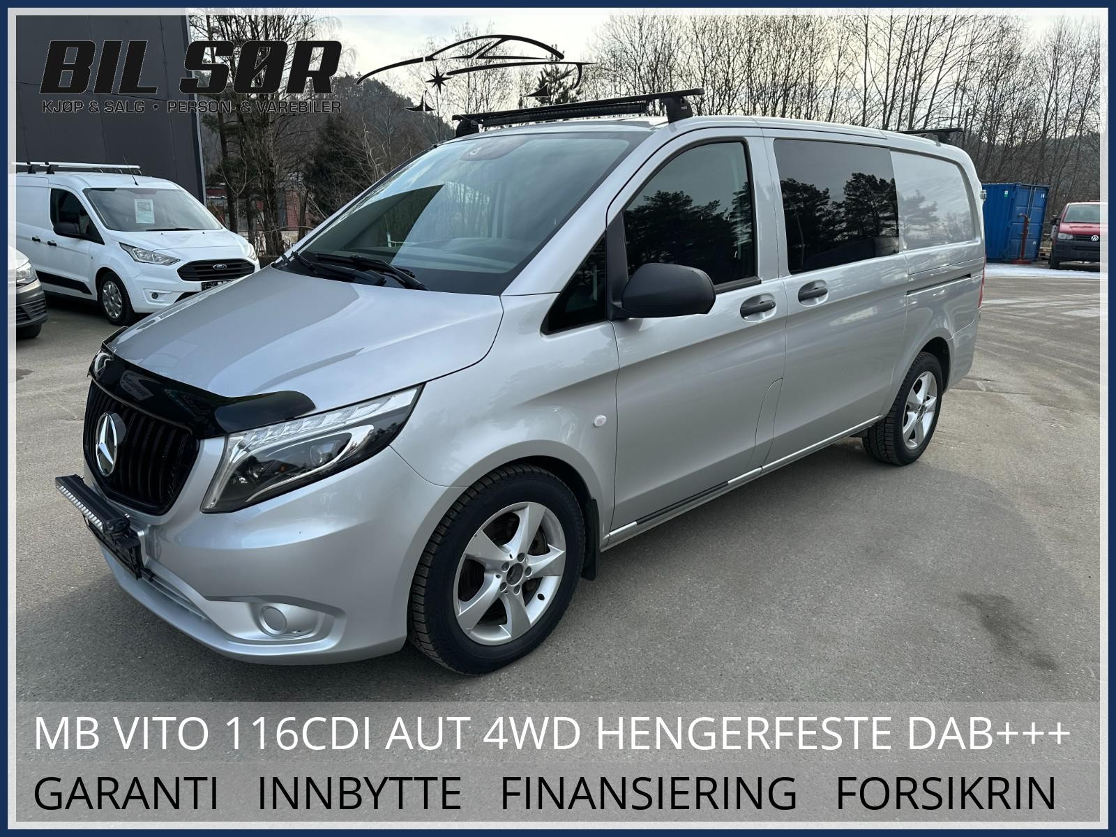 Mercedes-Benz Vito MB VITO 116CDI AUT 4WD HENGERFESTE DAB++++