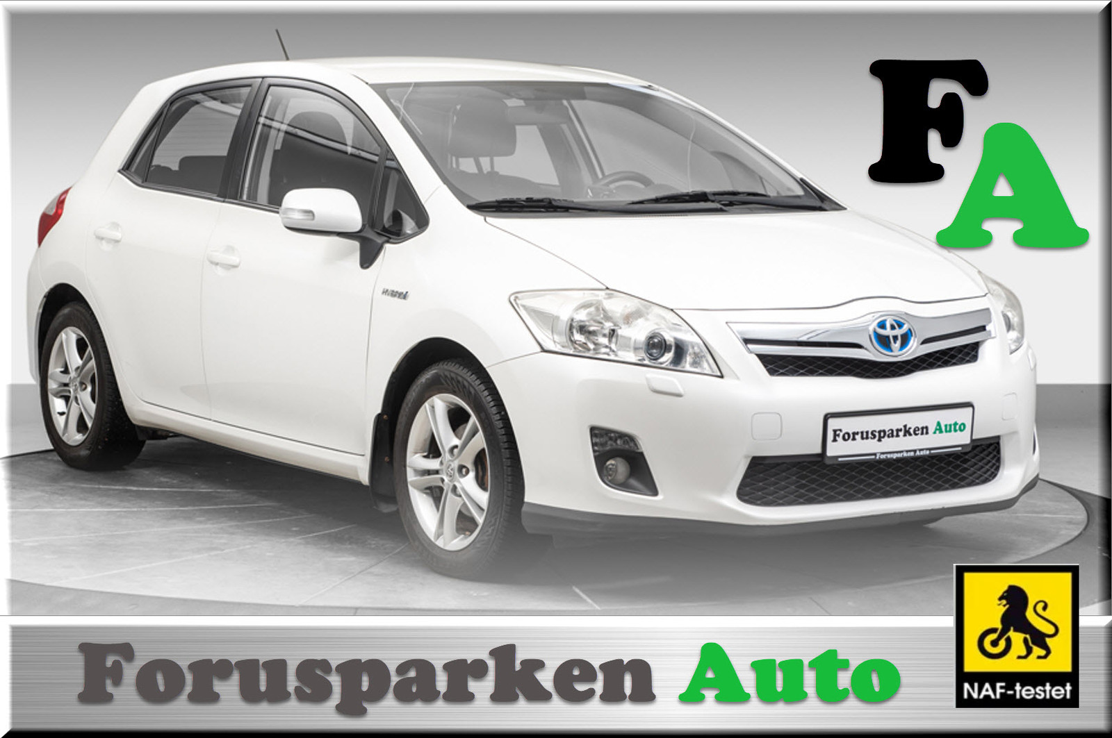 Toyota Auris 1,8 VVT-i Hybrid Advance. LAV km / EU til 2027,