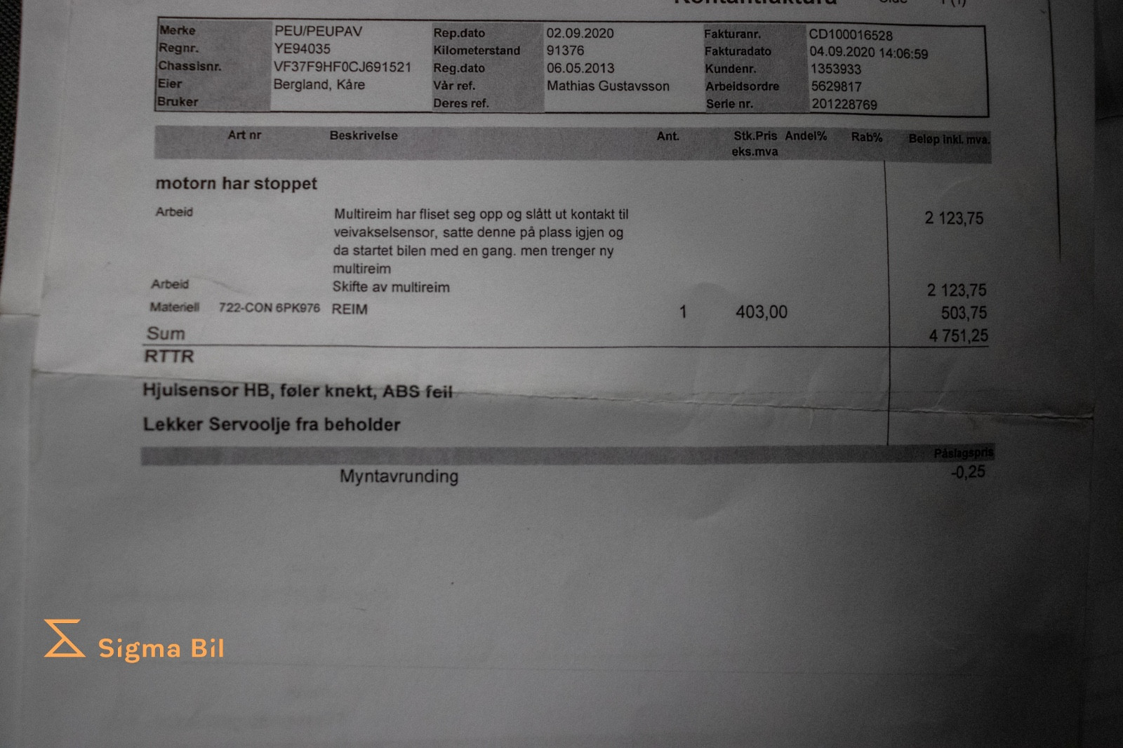 Bilde av Peugeot Partner