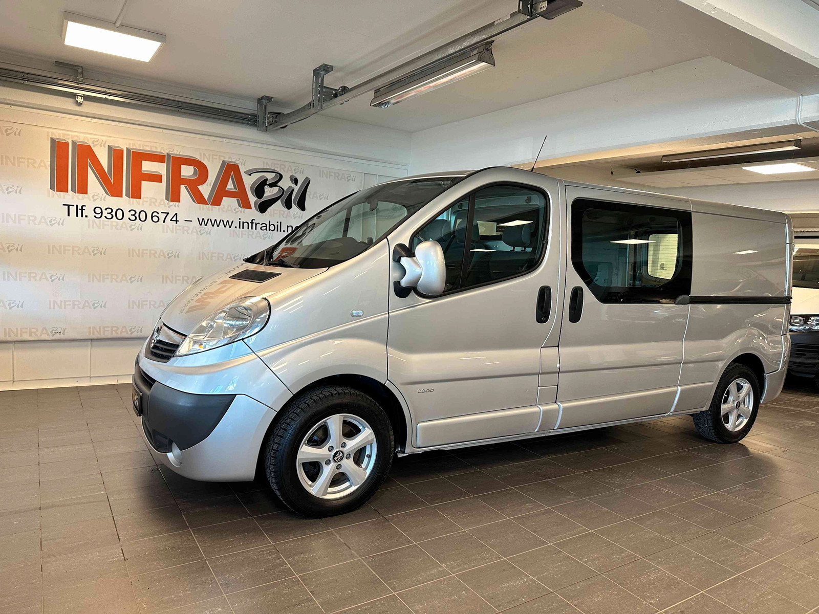 Opel Vivaro +LANG+NY EU + TILSTANDSRAPPORT+AC+ TO SKYVEDØRER+++ 2