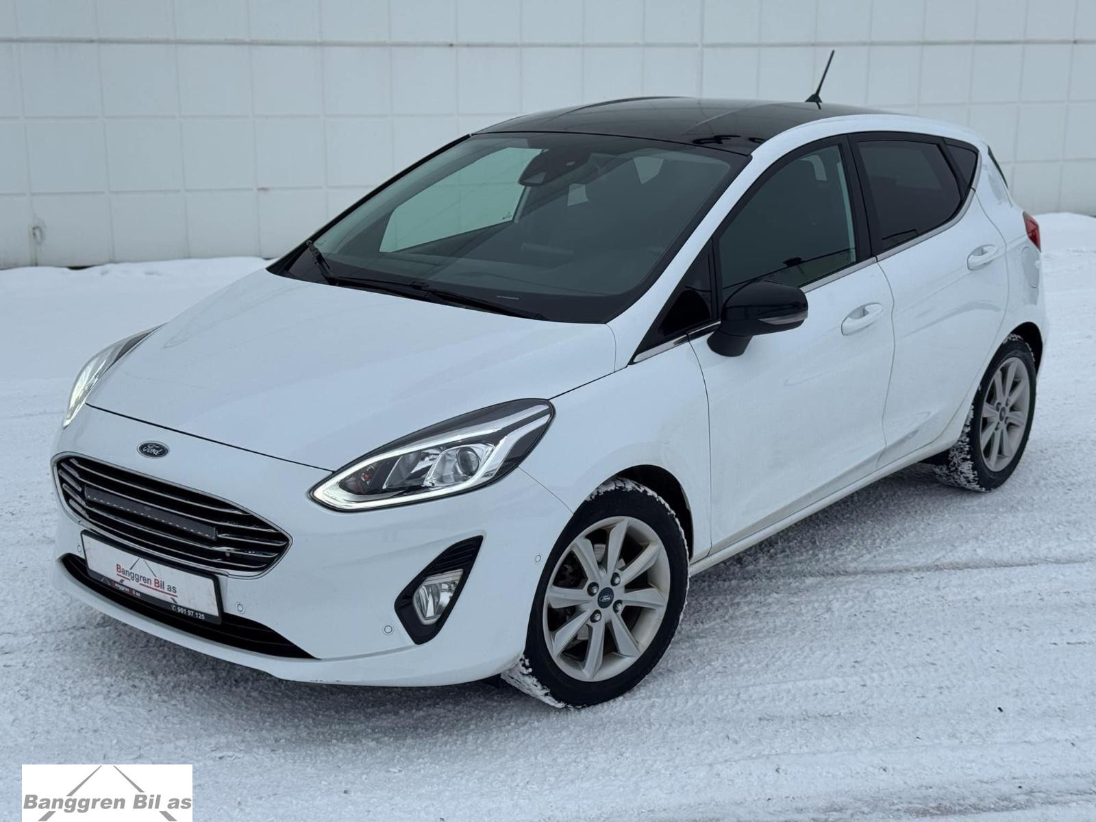 Ford Fiesta 100 Hk Navi Ryggekamera Alu Ny type