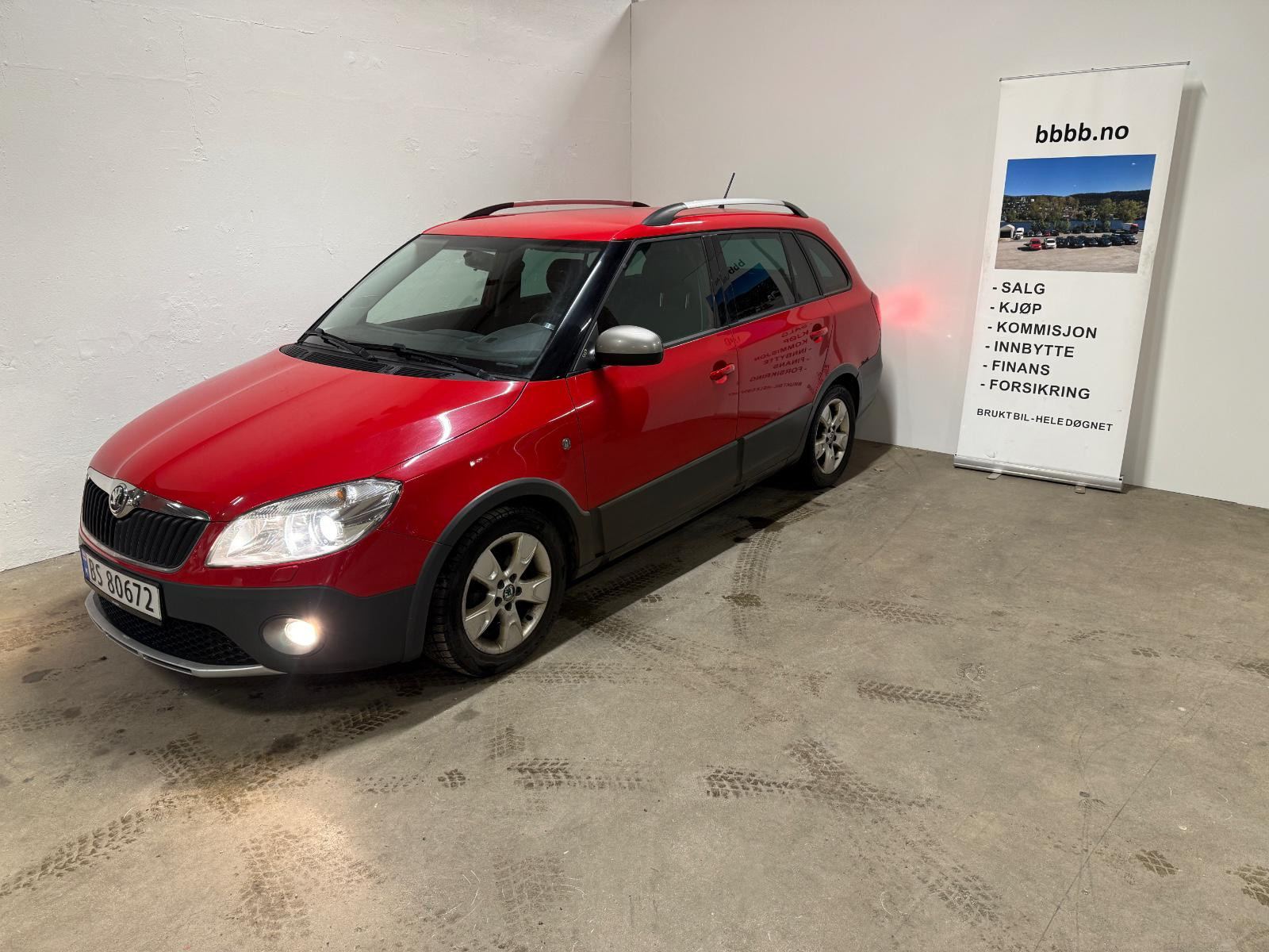 Skoda Fabia Scout.1,2TSI.86HK.EUmars27.Lav km.Pen.Se på denne!