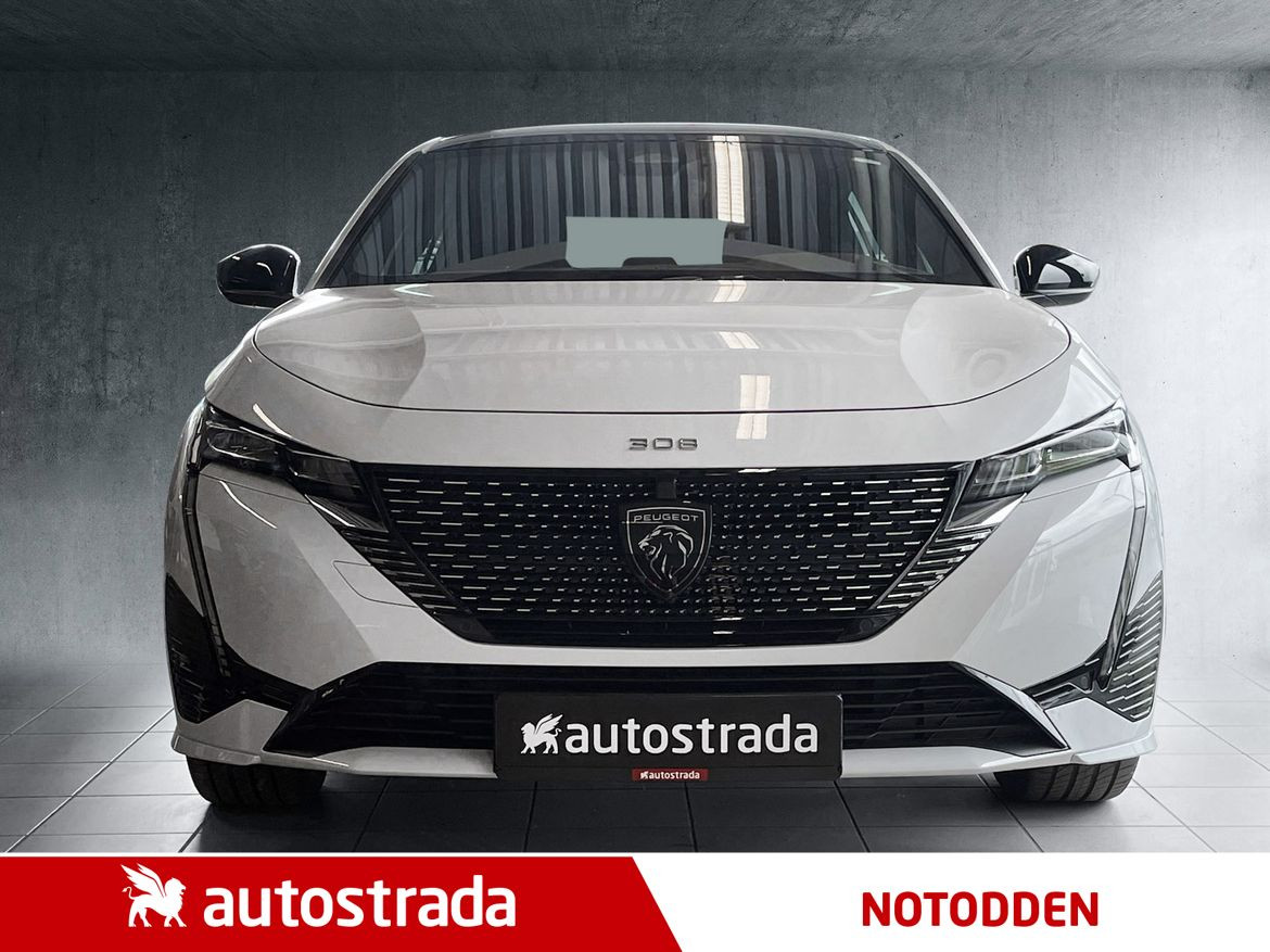 Peugeot E-308 Demobil, Topputstyrt, Glasstak 2024, 11 000 km, kr 319 000,-