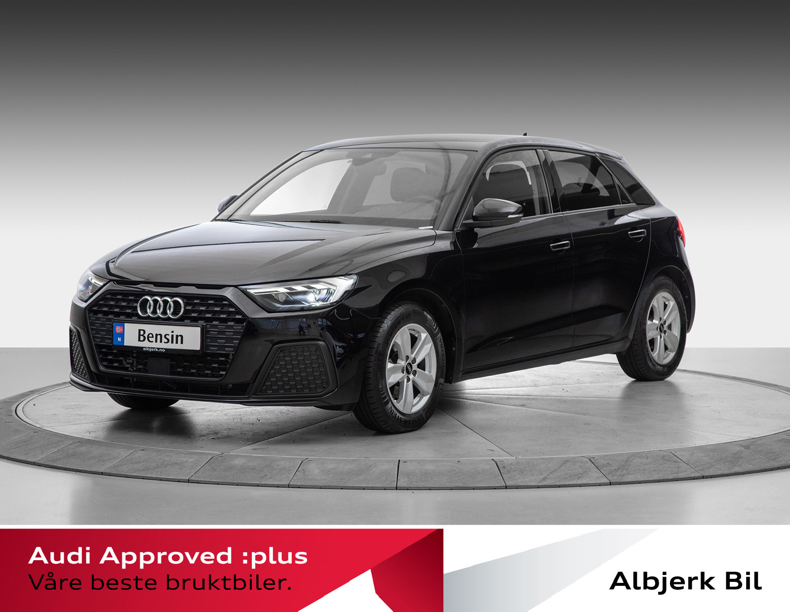 Audi A1 30 tfsi LedLys AdaptiveCruisecontrol Navigasjon