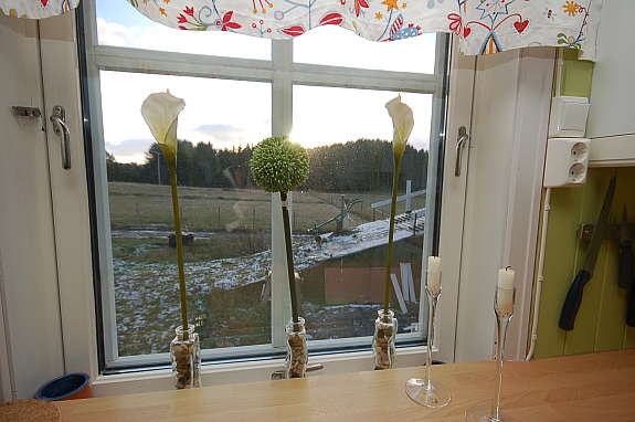 Fra kjøkkenvindu Galleribilde