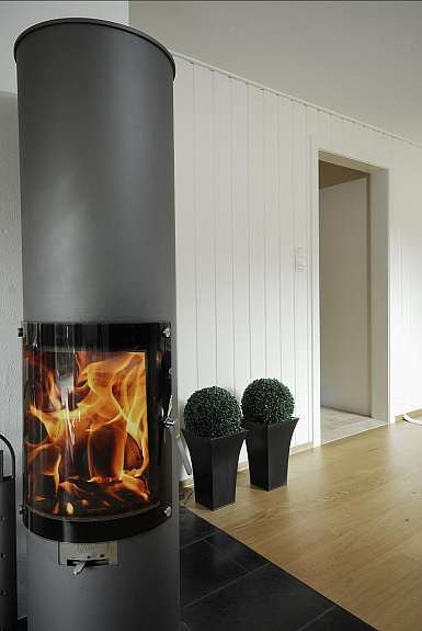 Peisovn i stue Galleribilde