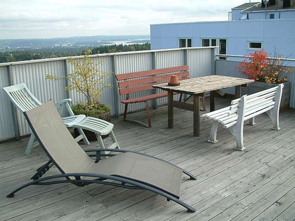 Takterrasse Galleribilde