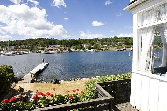 Fra terrassen Galleribilde