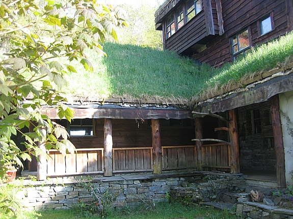 Overbygget inngangsparti. Galleribilde