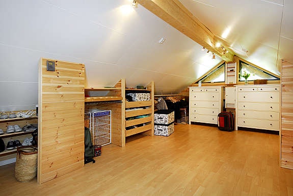 Garderoberom. Galleribilde