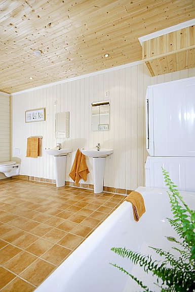 Romslig og nøytralt bad. Galleribilde