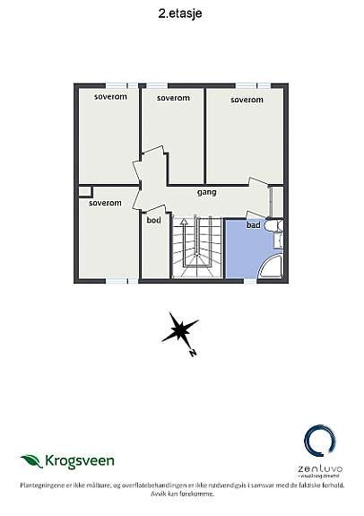 Plantegning Galleribilde