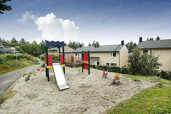 Uteområdet/lekeplass Galleribilde