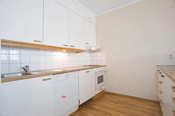 Kjøkken med hvitevarer Galleribilde