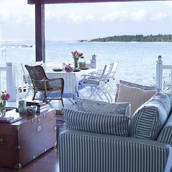 Utsikt fra veranda Galleribilde